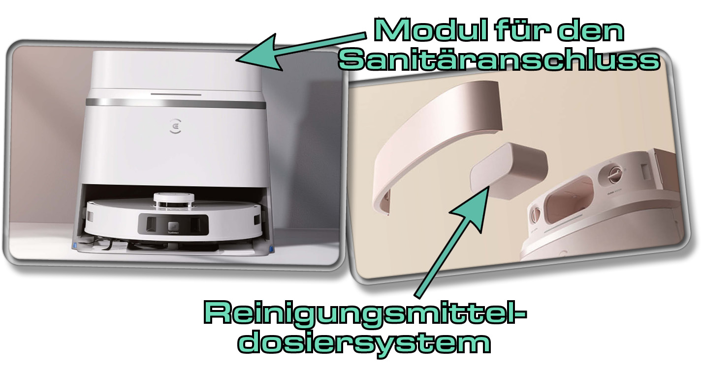 Bisher noch nicht erhältlich, kommt aber hoffentlich bald. Der Sanitäranschluss