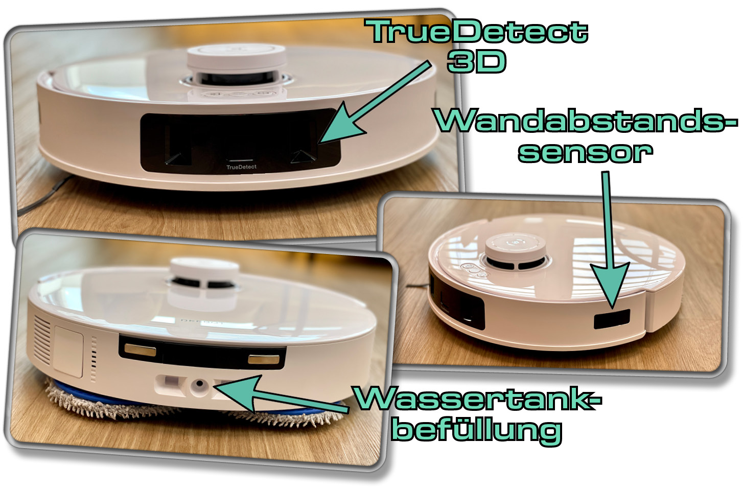 Das findet man alles um den ECOVACS DEEBOT T30 PRO OMNI herum