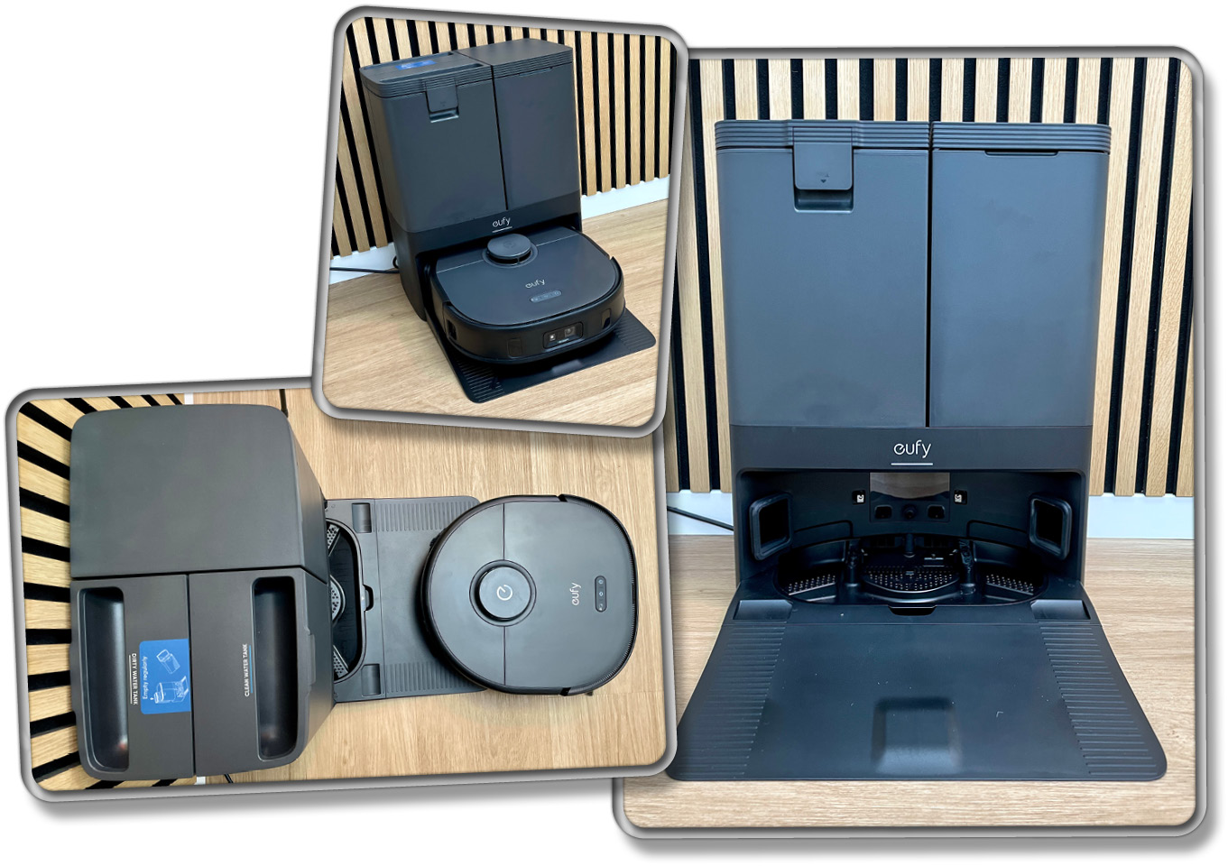 Das ist die Multifunktionsreinigungsstation des eufy X10 Pro Omni