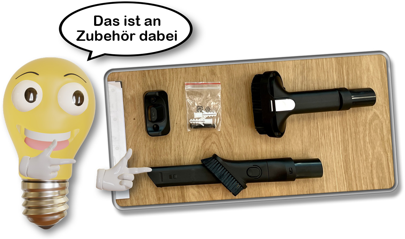 Das liegt dem Levoit LVAC-200 an Zubehör bei