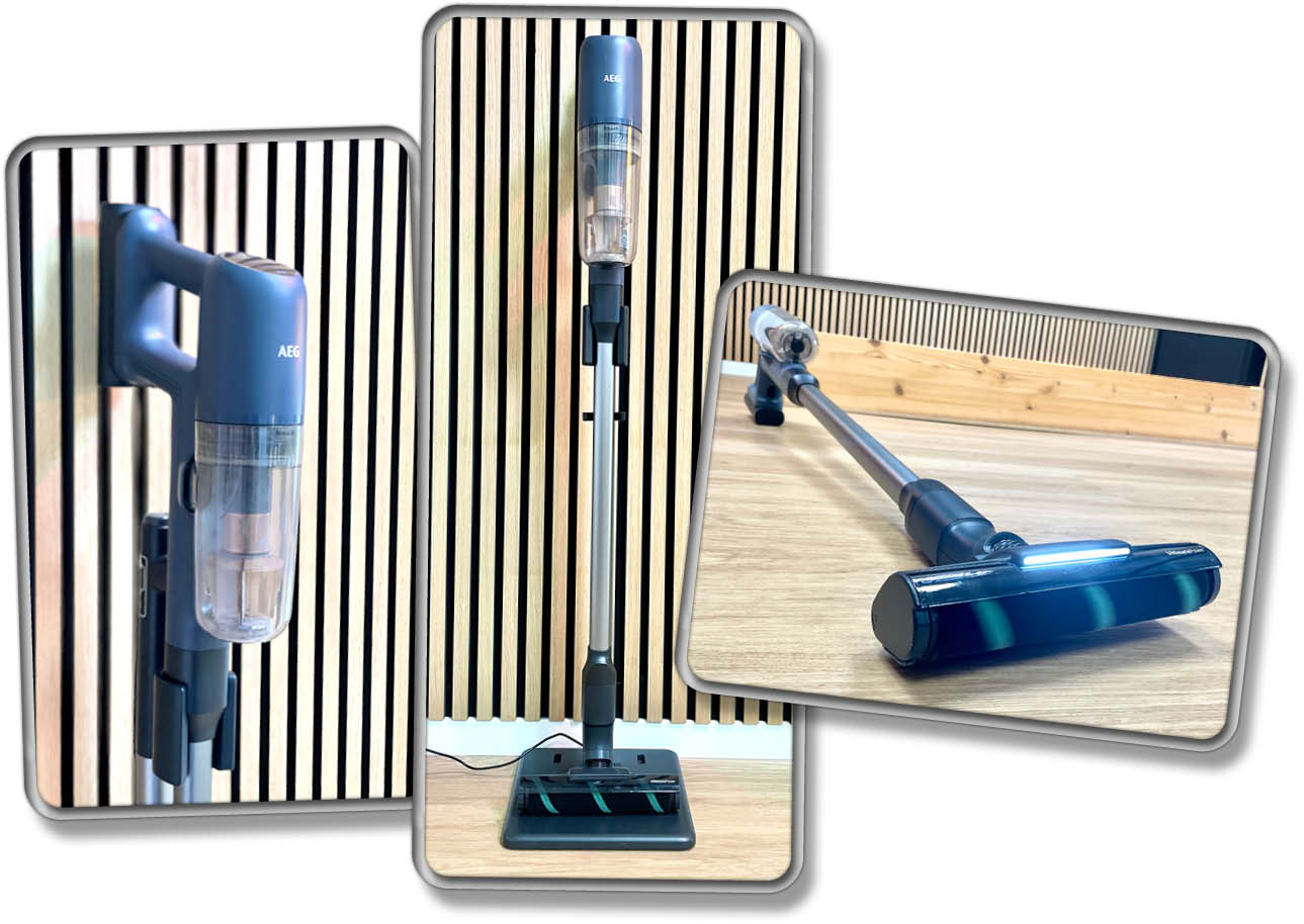 Der AEG ULTIMATE 7000 ist hervorragend verarbeitet und unglaublich leicht mit 2,2 kg