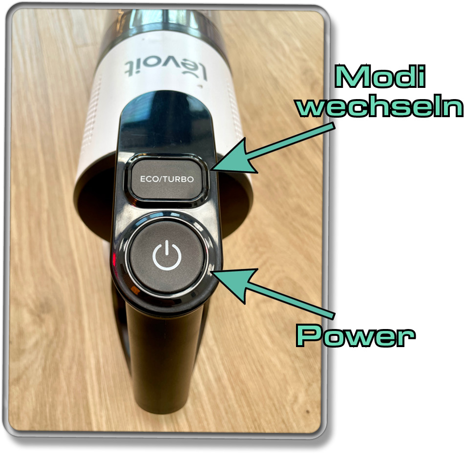Der Levoit LVAC-200 verfügt über eine denkbar einfache Steuerung