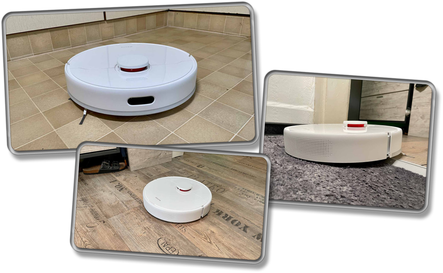 Die Navigation des Dreame D10 Plus ist logisch nachvollziehbar