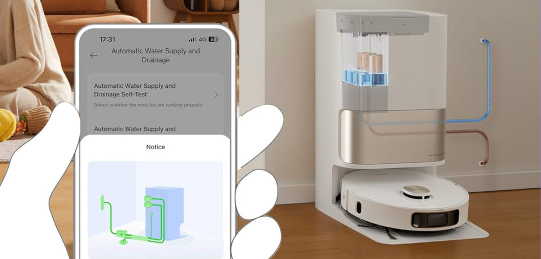 Dreame Wasseranschluss