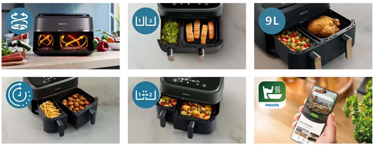 Philips Dual Airfryer 3000 Series