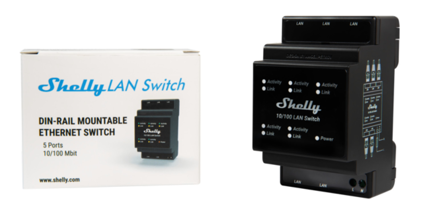 Shelly LAN Switch
