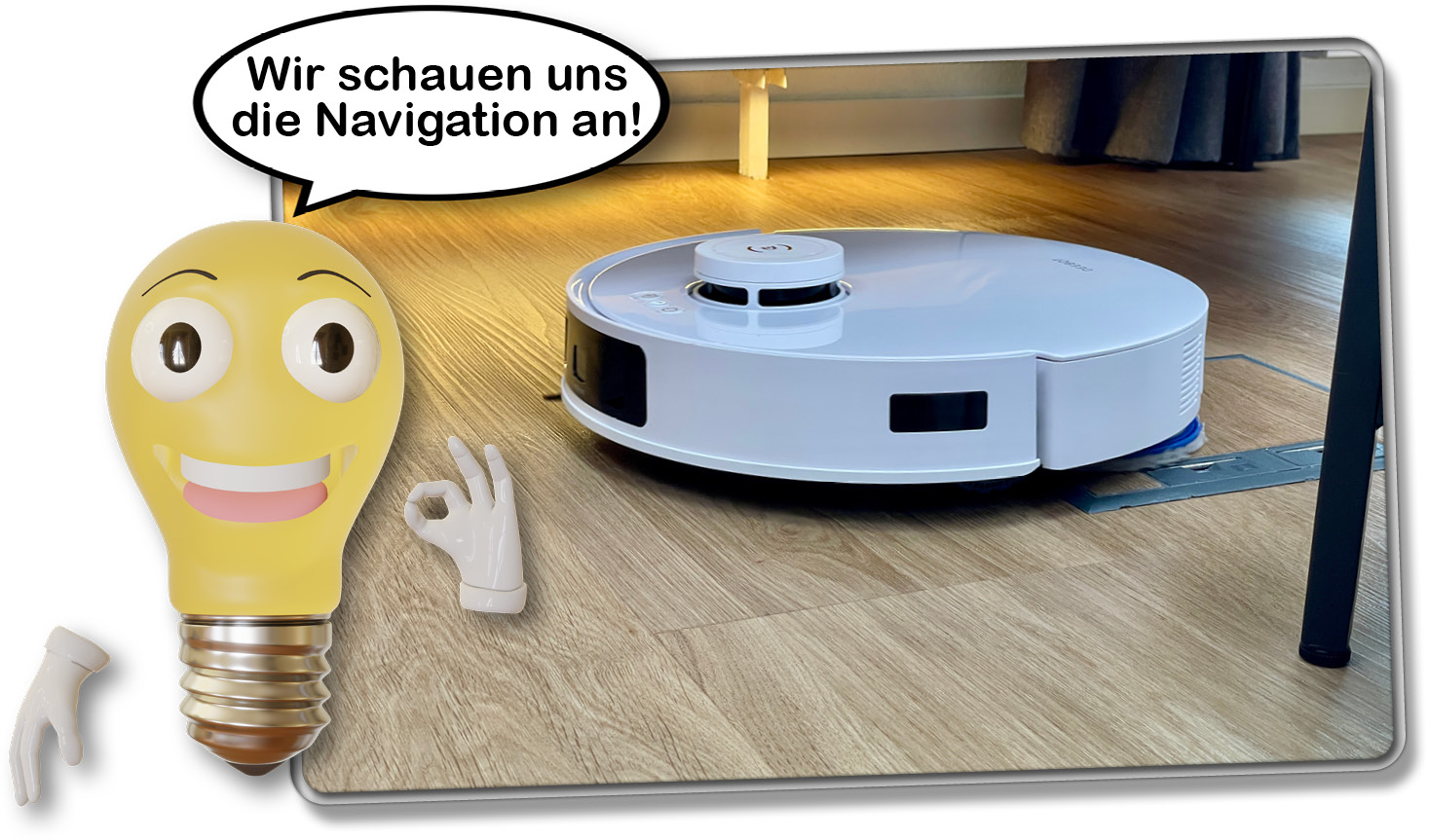 Wir haben uns die Navigation des ECOVACS DEEBOT T30 PRO OMNI ganz genau angeschaut