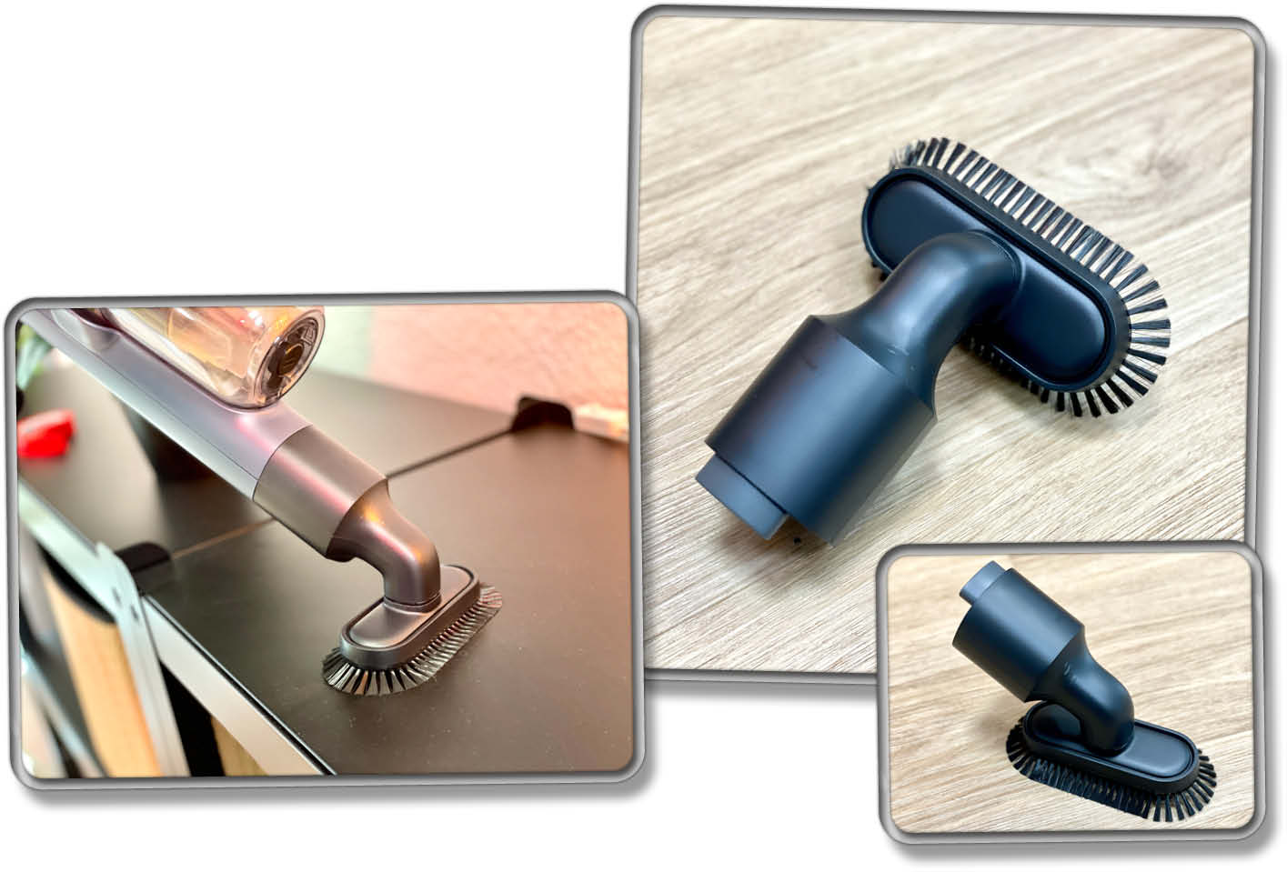 Zum Abstauben eignet sich die Möbelbürste perfekt