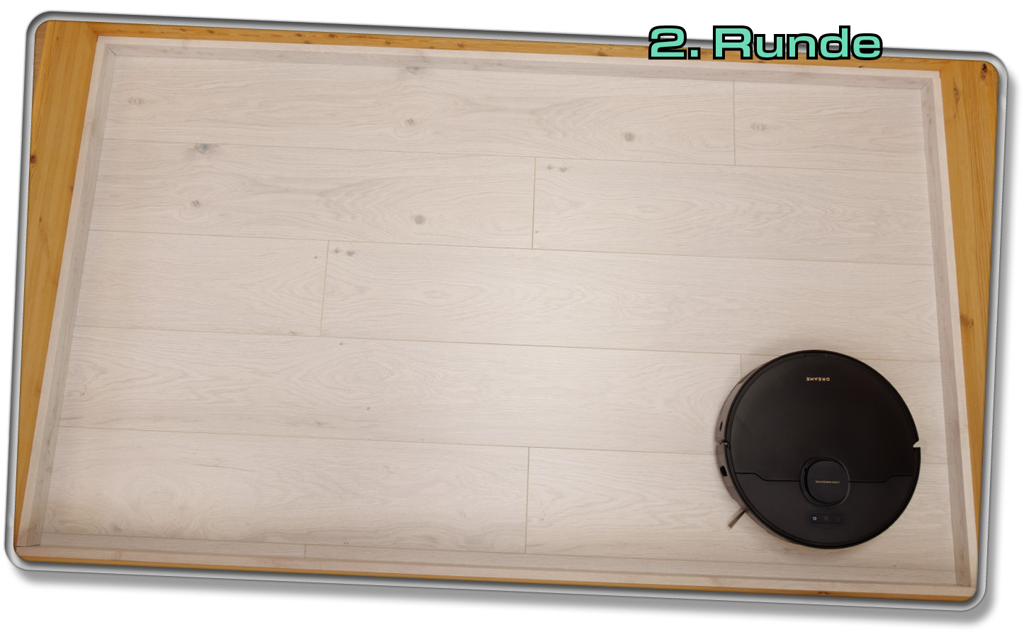 Das hat er in seiner zweiten Runde aufsaugen können