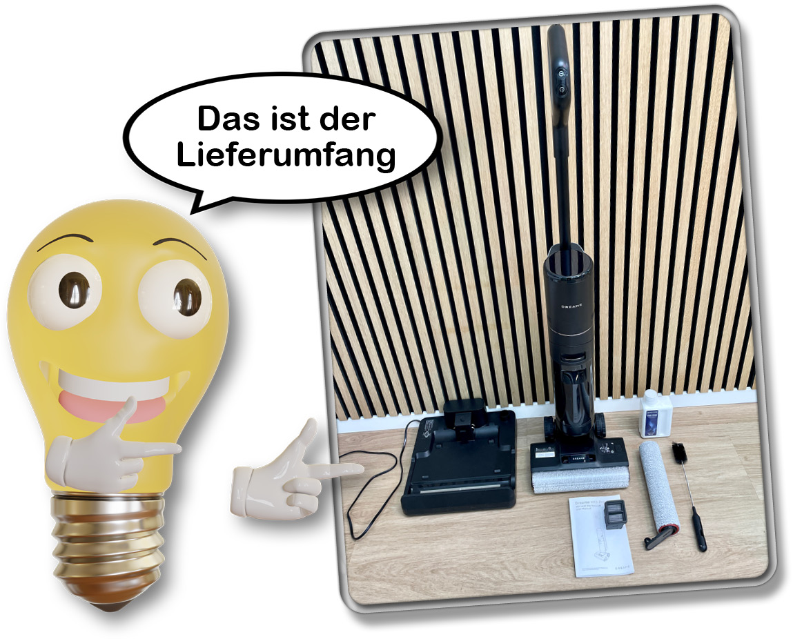 Das ist der Lieferumfang des Dreame H13 Pro