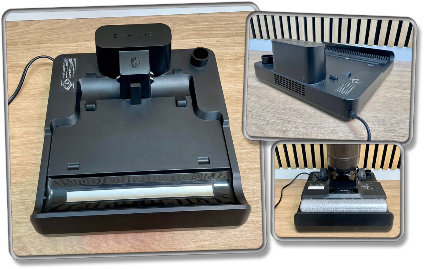 Das ist die Reinigungsstation des Dreame H13 Pro Wischsaugers