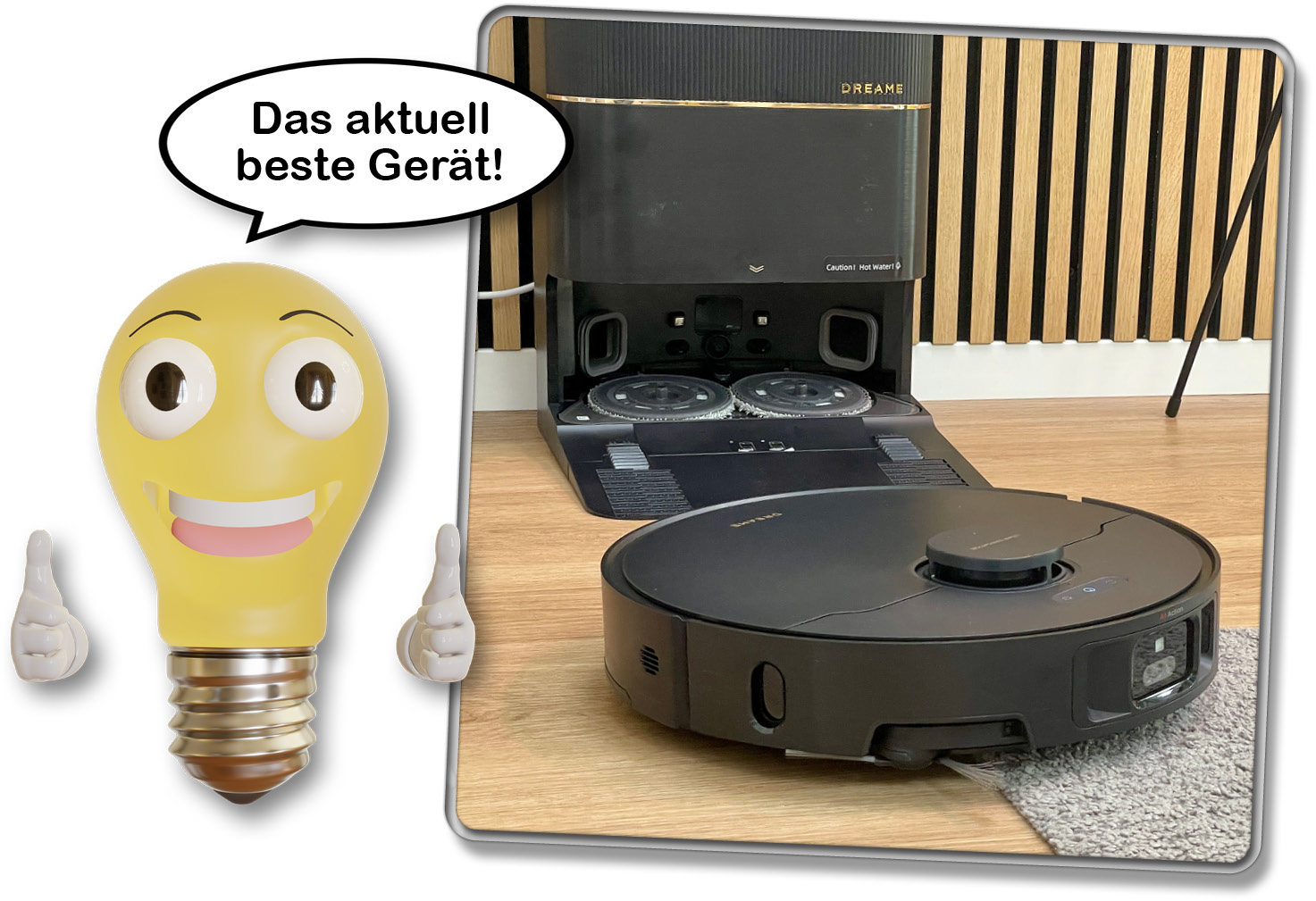 Der Dreame X40 Ultra Complete hat im Test absolut überzeugen können!