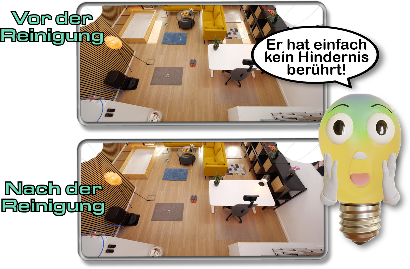 Die Obstacle Avoidance des Dreame X40 Ultra Complete ist extrem stark