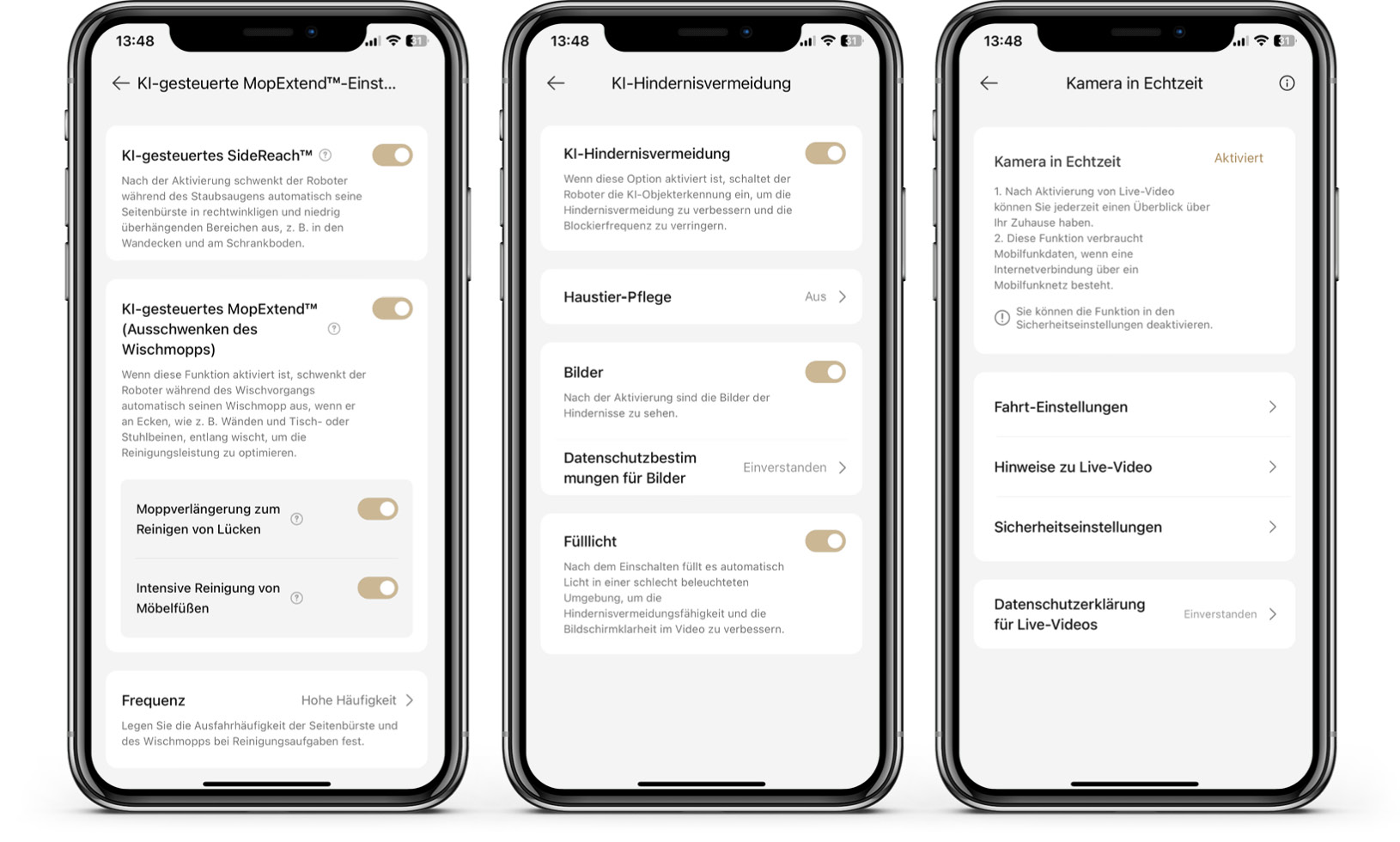 Dreame X40 Ultra Complete - App - KI und Kamera