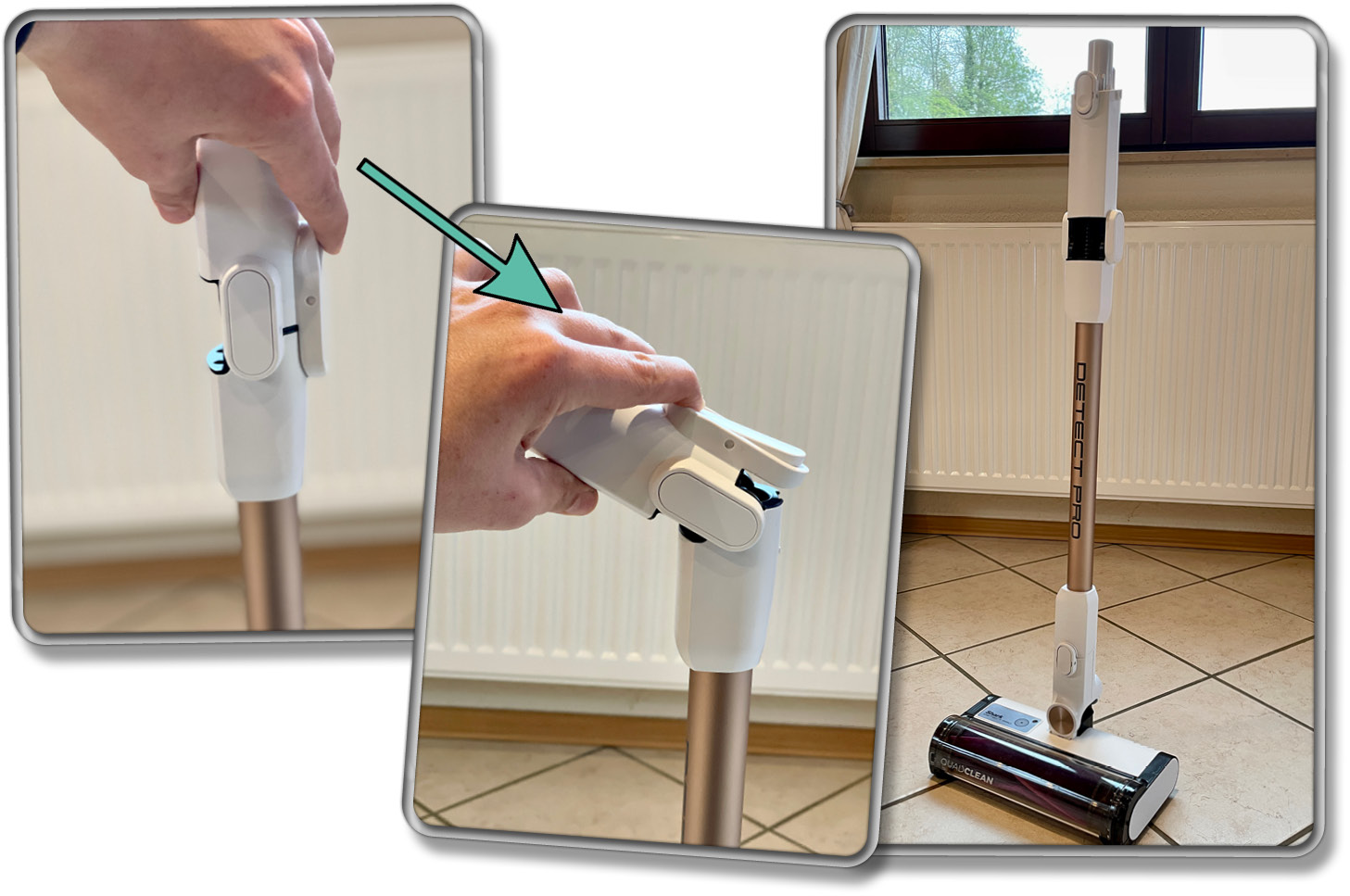 Ein Knickbares Saugrohr