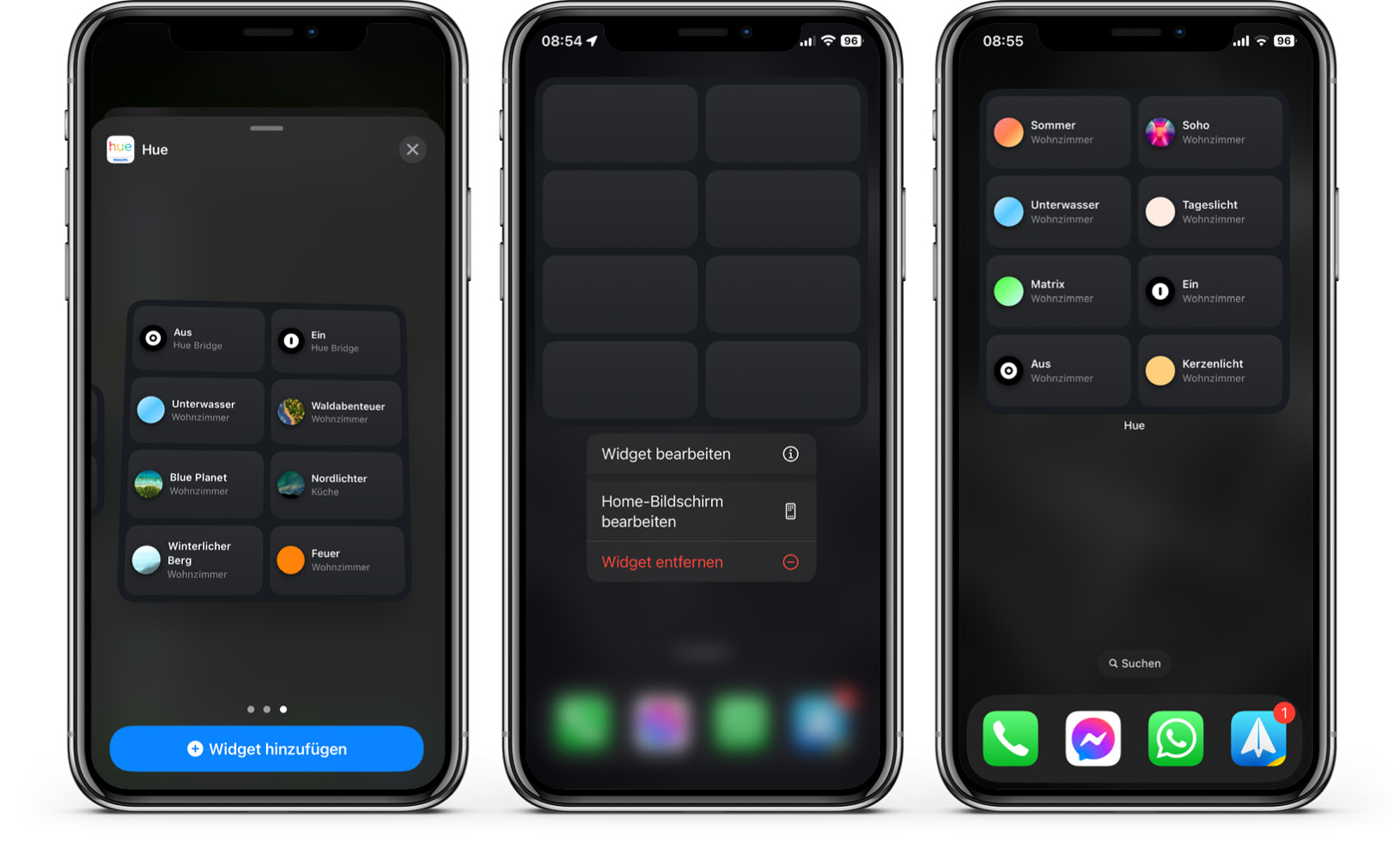 Philips Hue Widgets