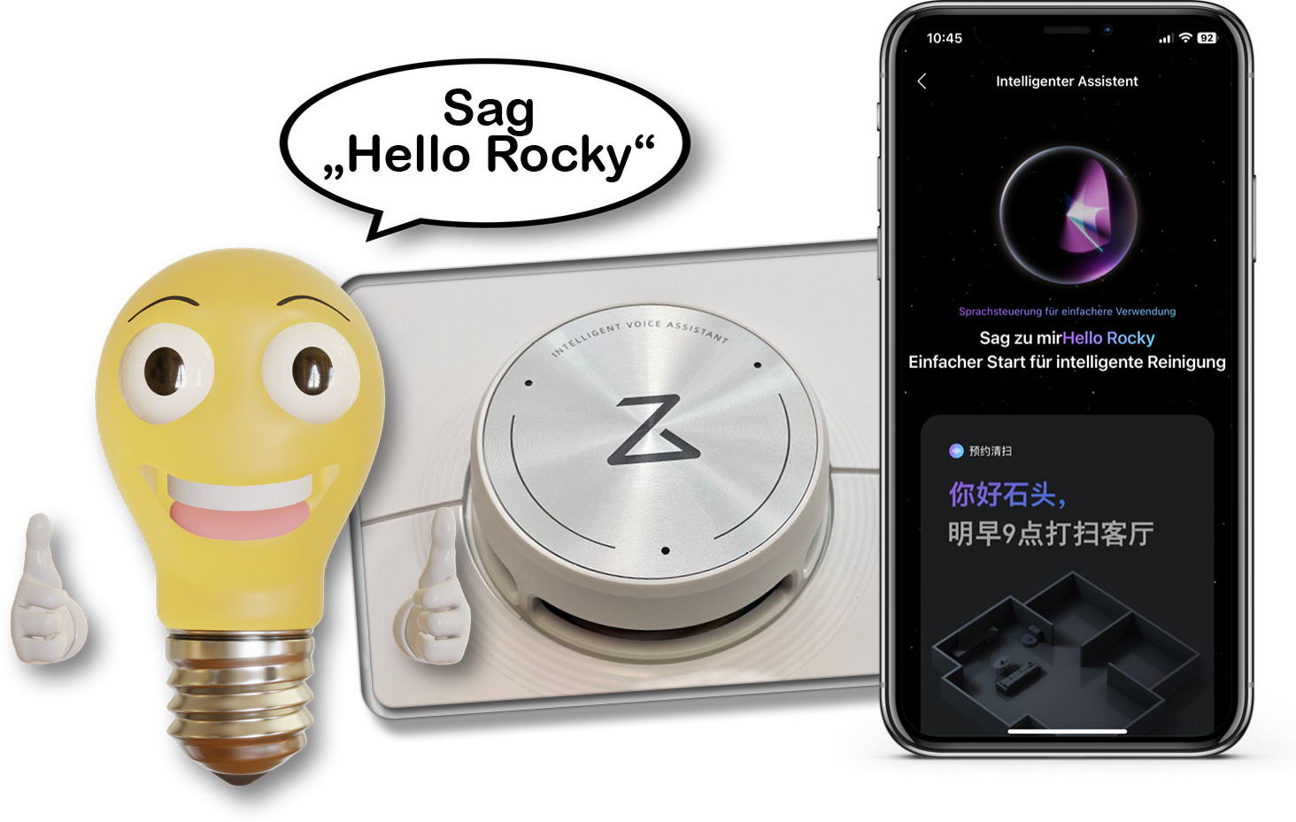 Rocky - Der Roborock eigene Sprachassistent