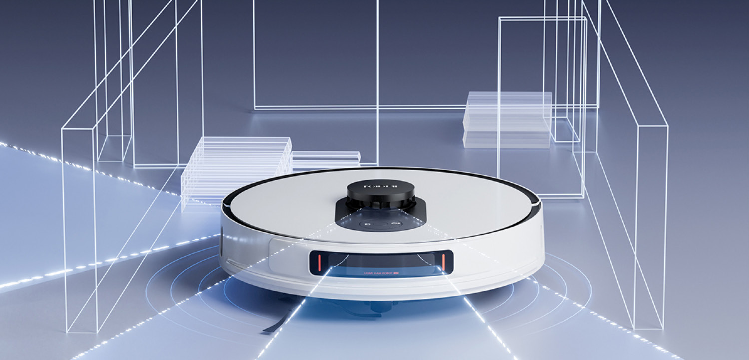 Roidmi EVE MAX - Lasernavigation