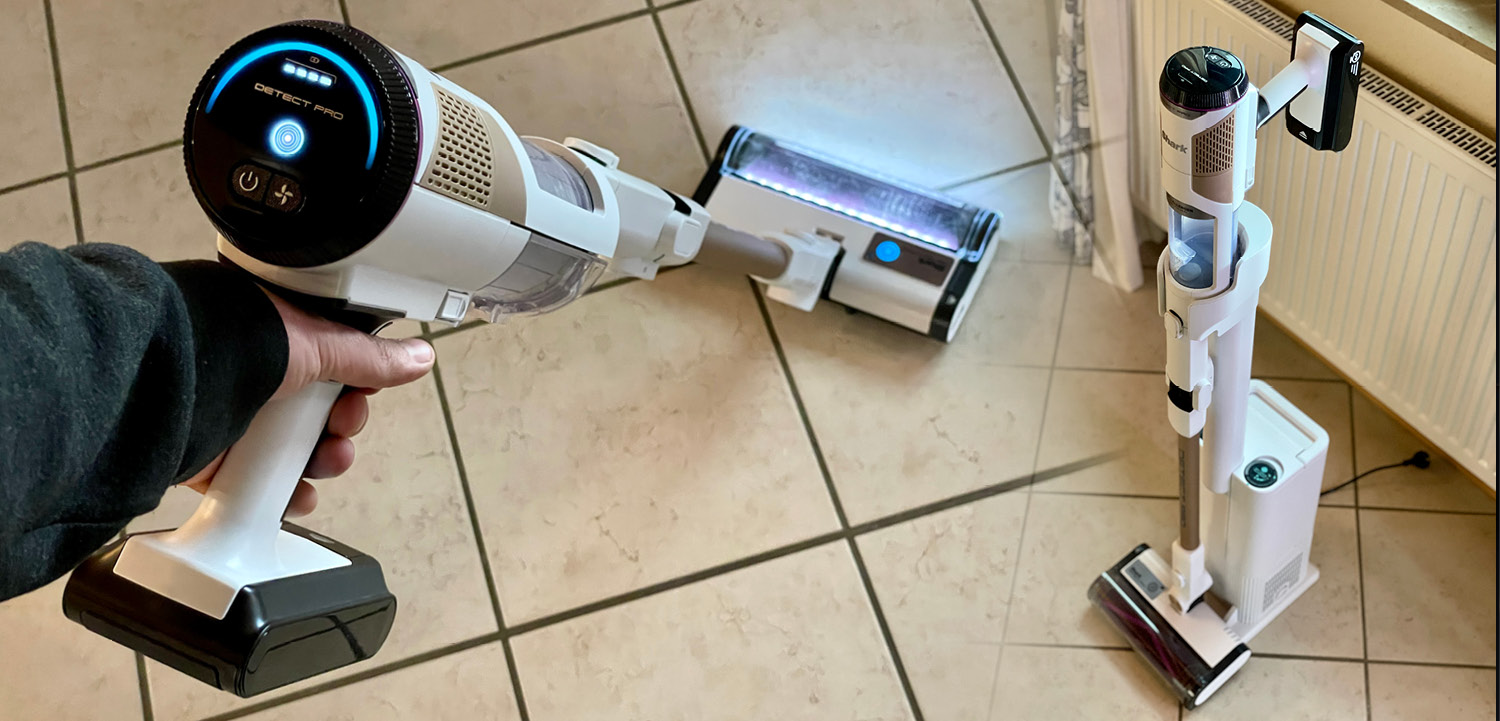 Shark Detect Pro - Wir haben den intelligenten Akkusauger mit Absaugstation getestet!