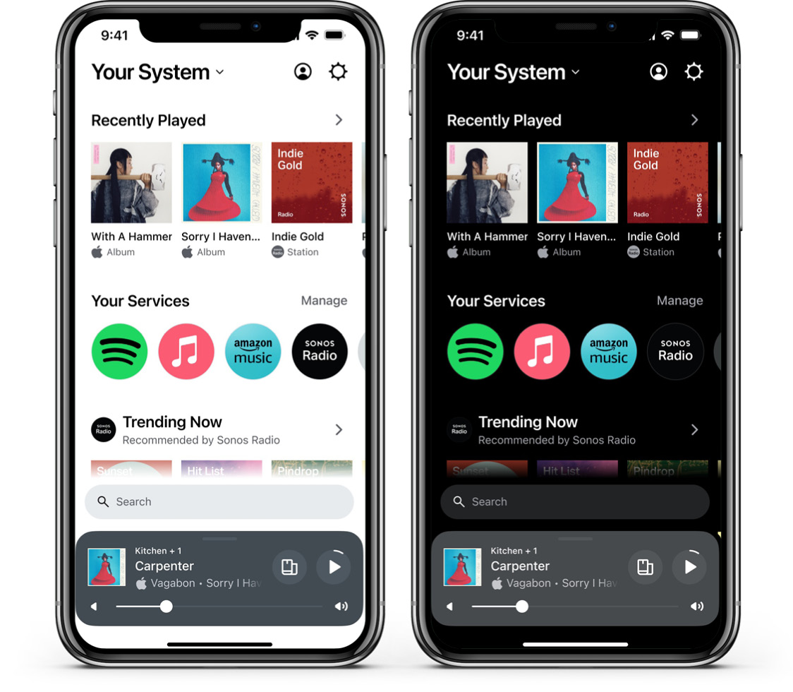 Sonos App neu