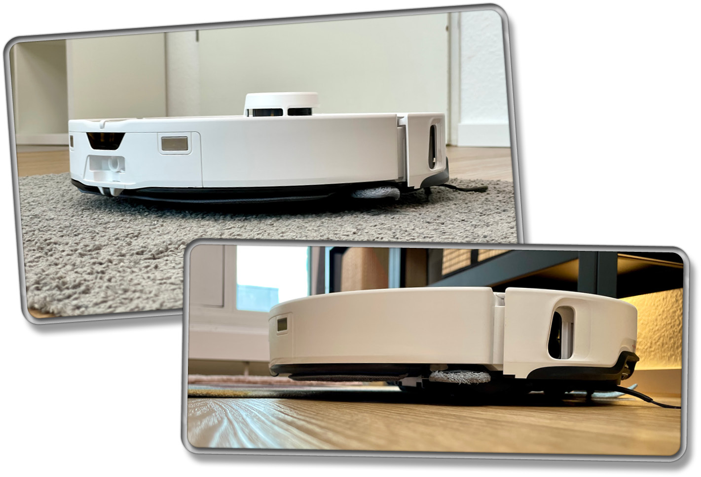 Teppiche bleiben in jedem Fall vor Nässe geschützt dank VibraRise Technologie