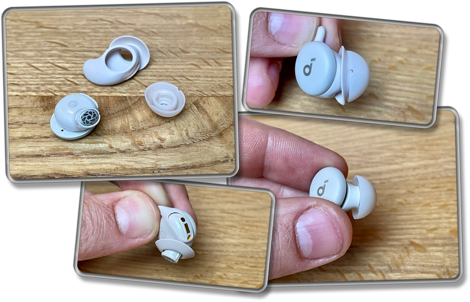 Wichtig ist, dass die Passform vor dem Schlafen angepasst wird