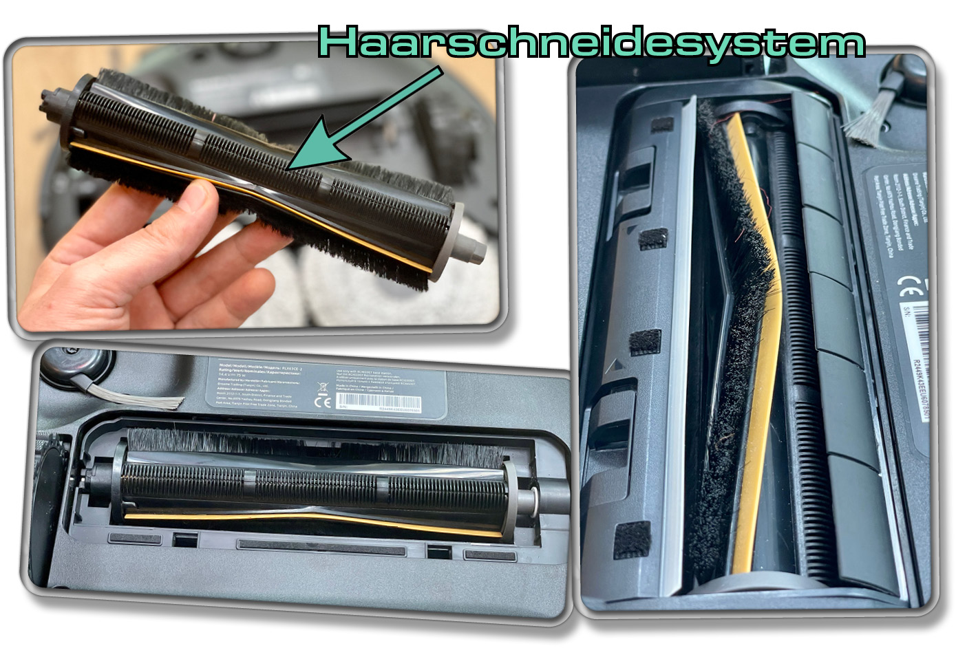 Wir haben die Antihaaraufwicklung der TriCut-Bürste getestet
