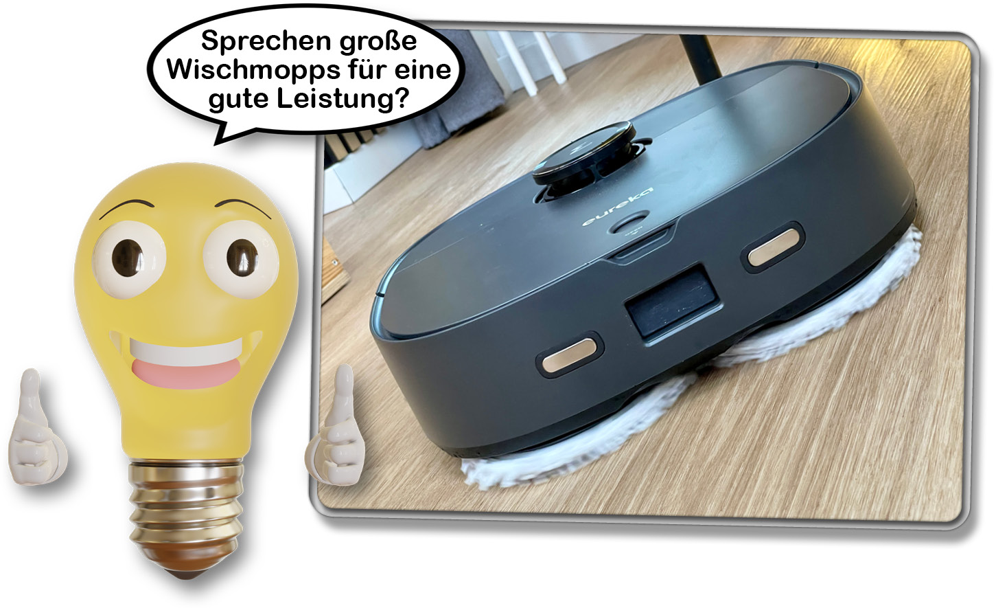 Wir haben die Wischleistung des Eureka NER J12 Ultra getestet!