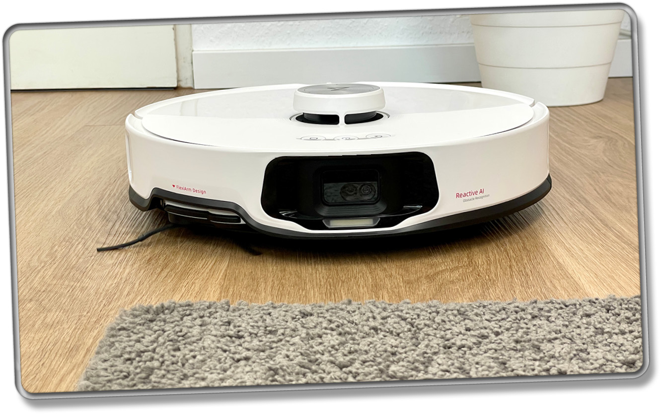 Wir haben uns die Saugkraft des Roborock S8 MaxV Ultra ganz genau angeschaut