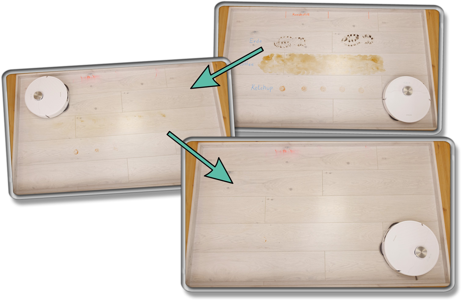 Wischtest - Dreame L10s Pro Ultra Heat