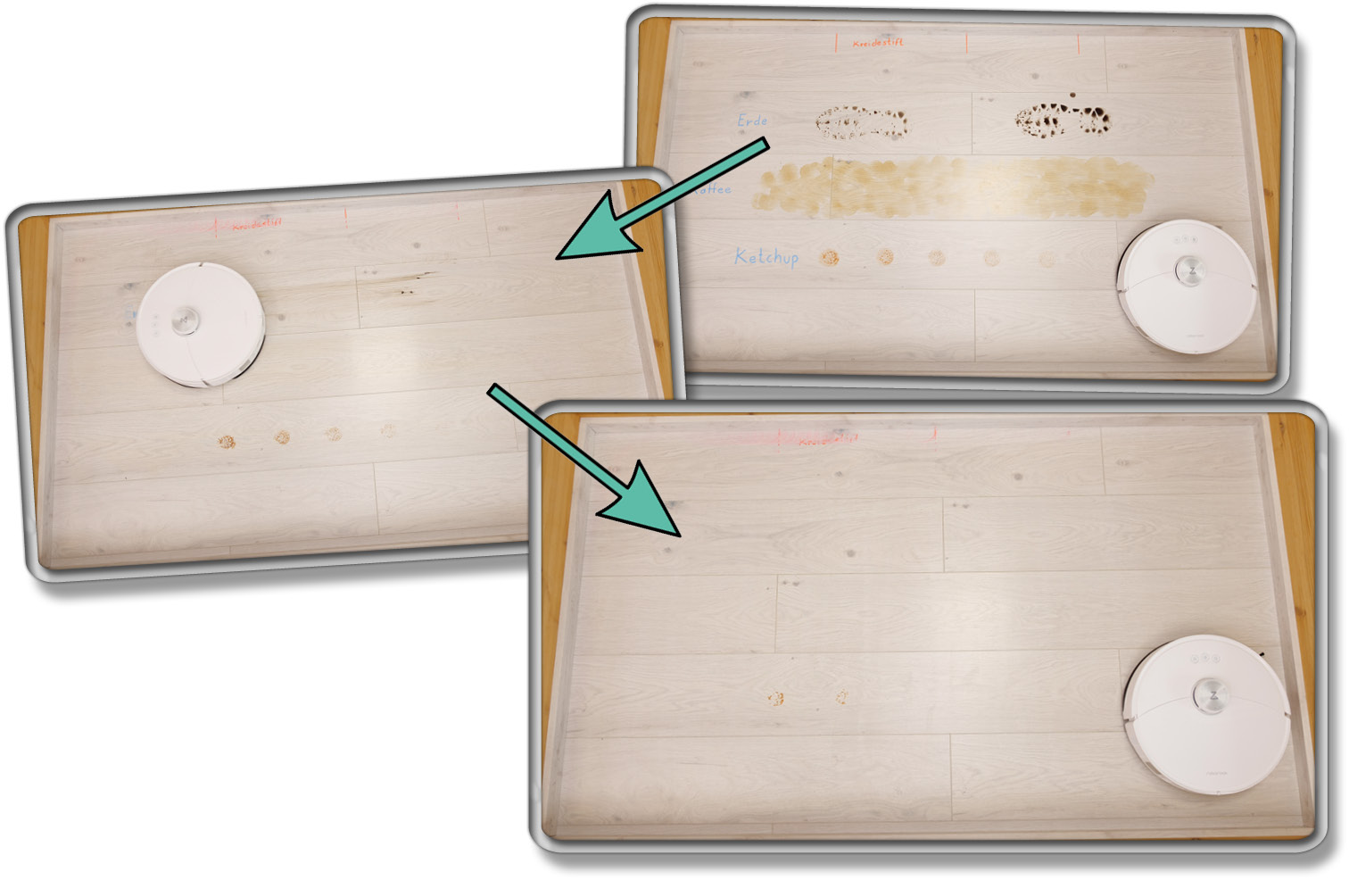 Wischtest - Roborock S8 MaxV Ultra