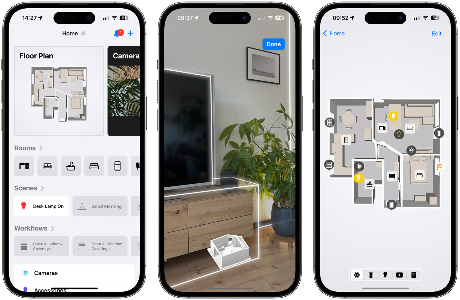 Controller for HomeKit Floor Plan