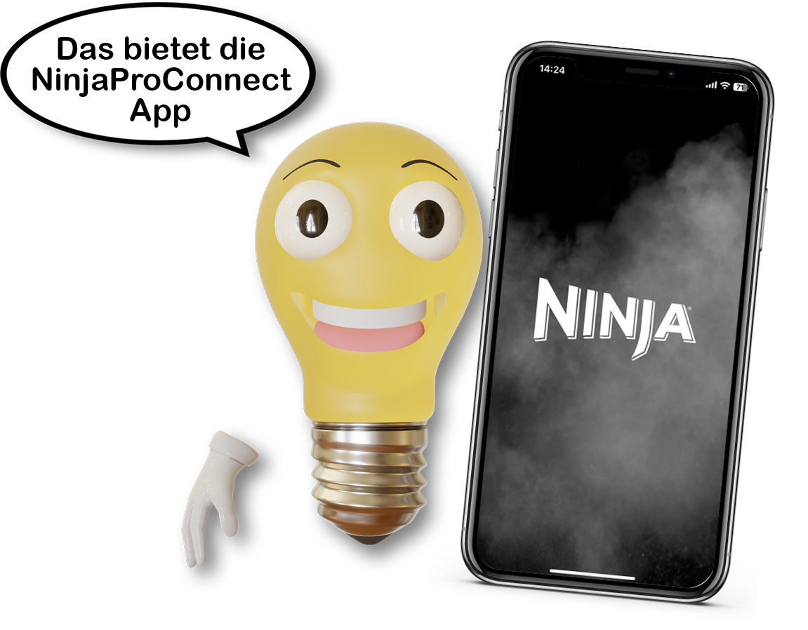 Das alles bietet die NinjaProConnect App