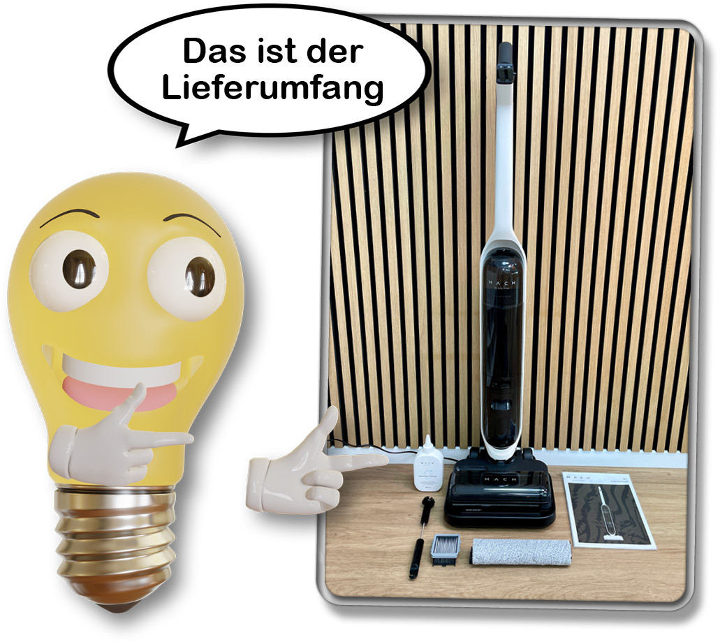 Das ist der Lieferumfang des eufy MACH V1