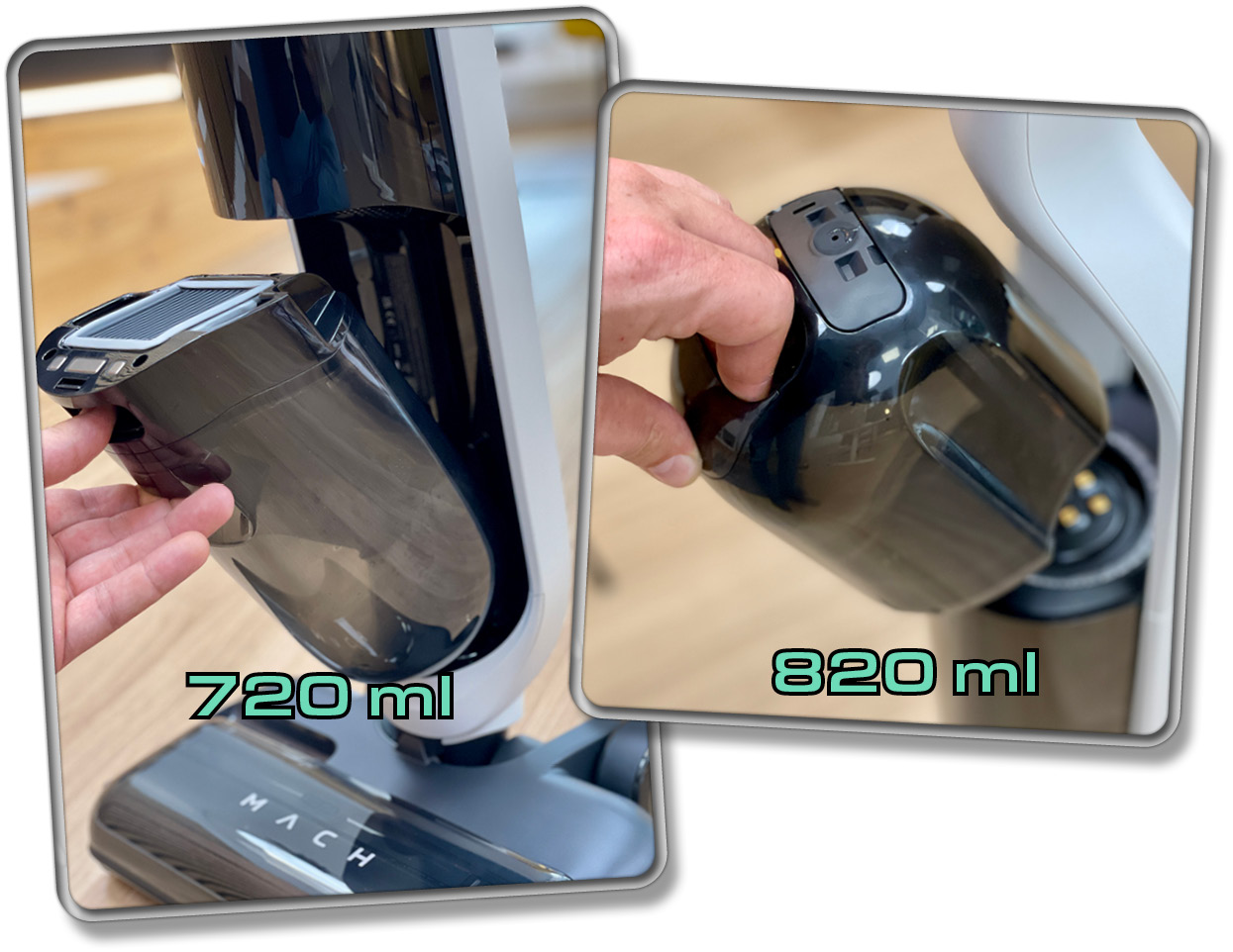 Das sind die von vorn herausnehmbaren Tanks