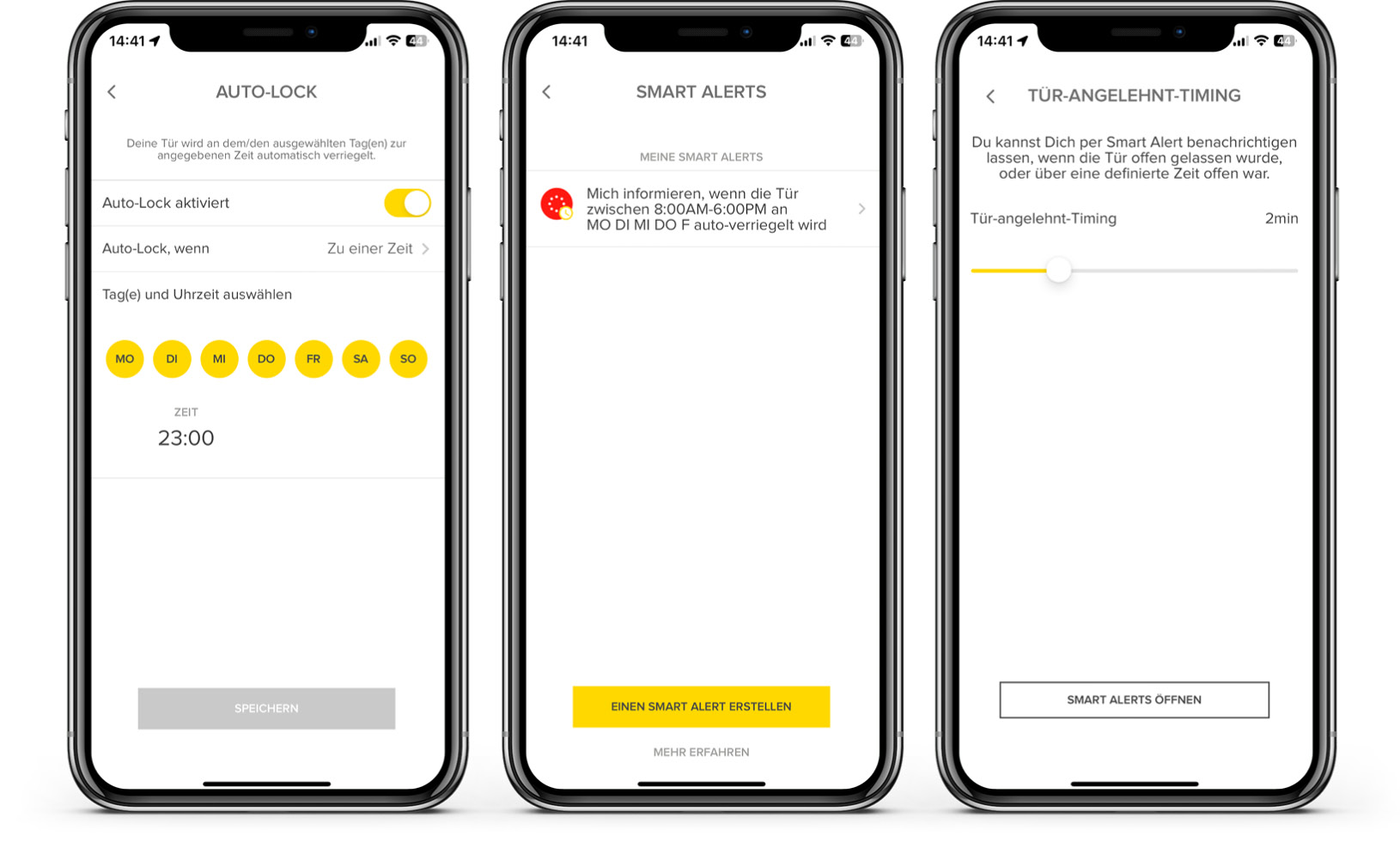 Die App des Yale Linus Smart Lock L2 verfügt über zahlreiche Features