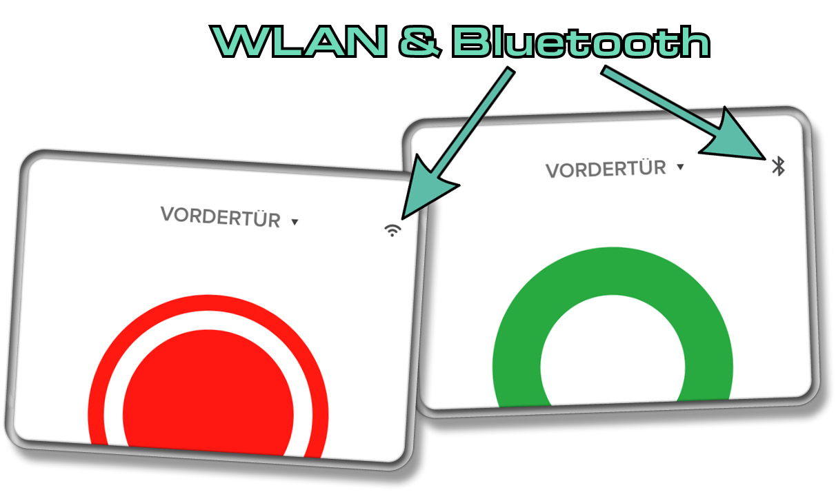 Die Verbindung zum Yale Linus Smart Lock L2 erfolgt über WLAN und Bluetooth