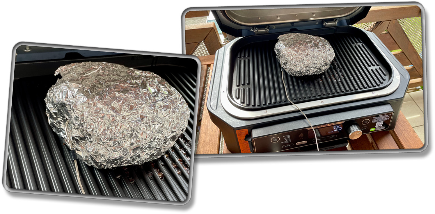 Ein weiterer Garvorgang hat nochmals 2 Stunden gedauert