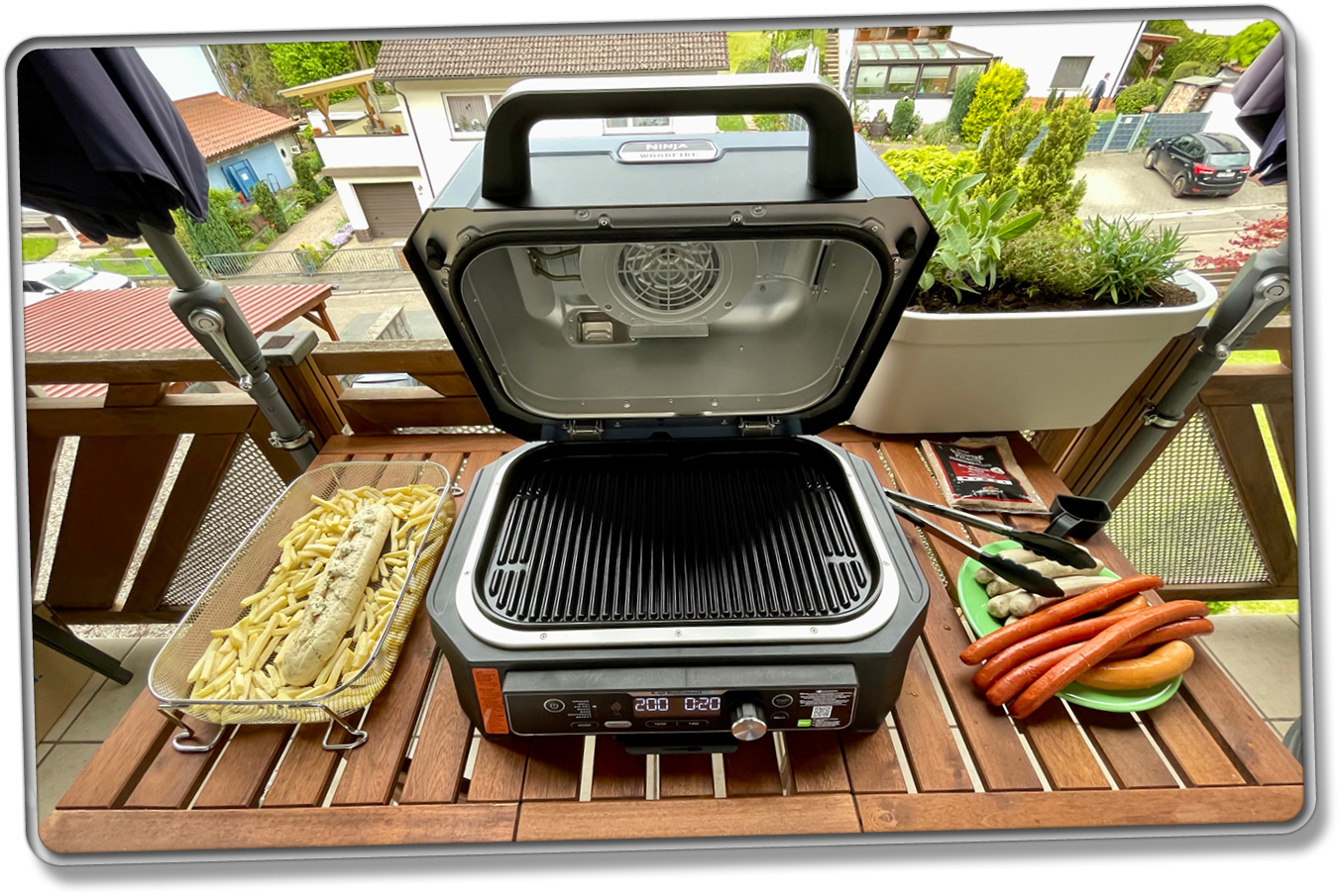 Natürlich haben wir den Ninja Woodfire Pro Connect XL ausprobiert