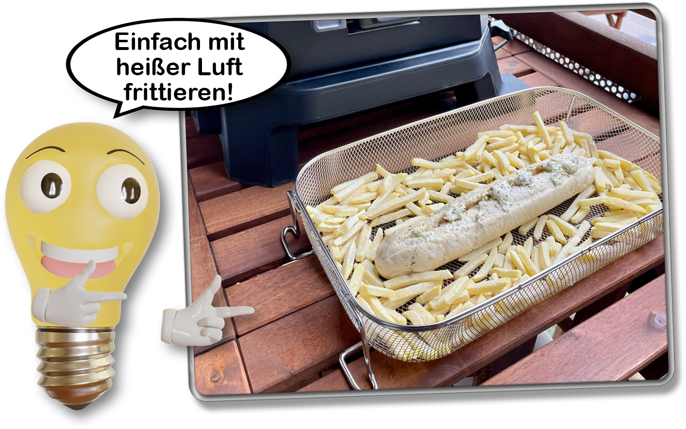 Schauen wir uns die Heißluftfunktion des Ninja Woodfire Pro Connect XL an