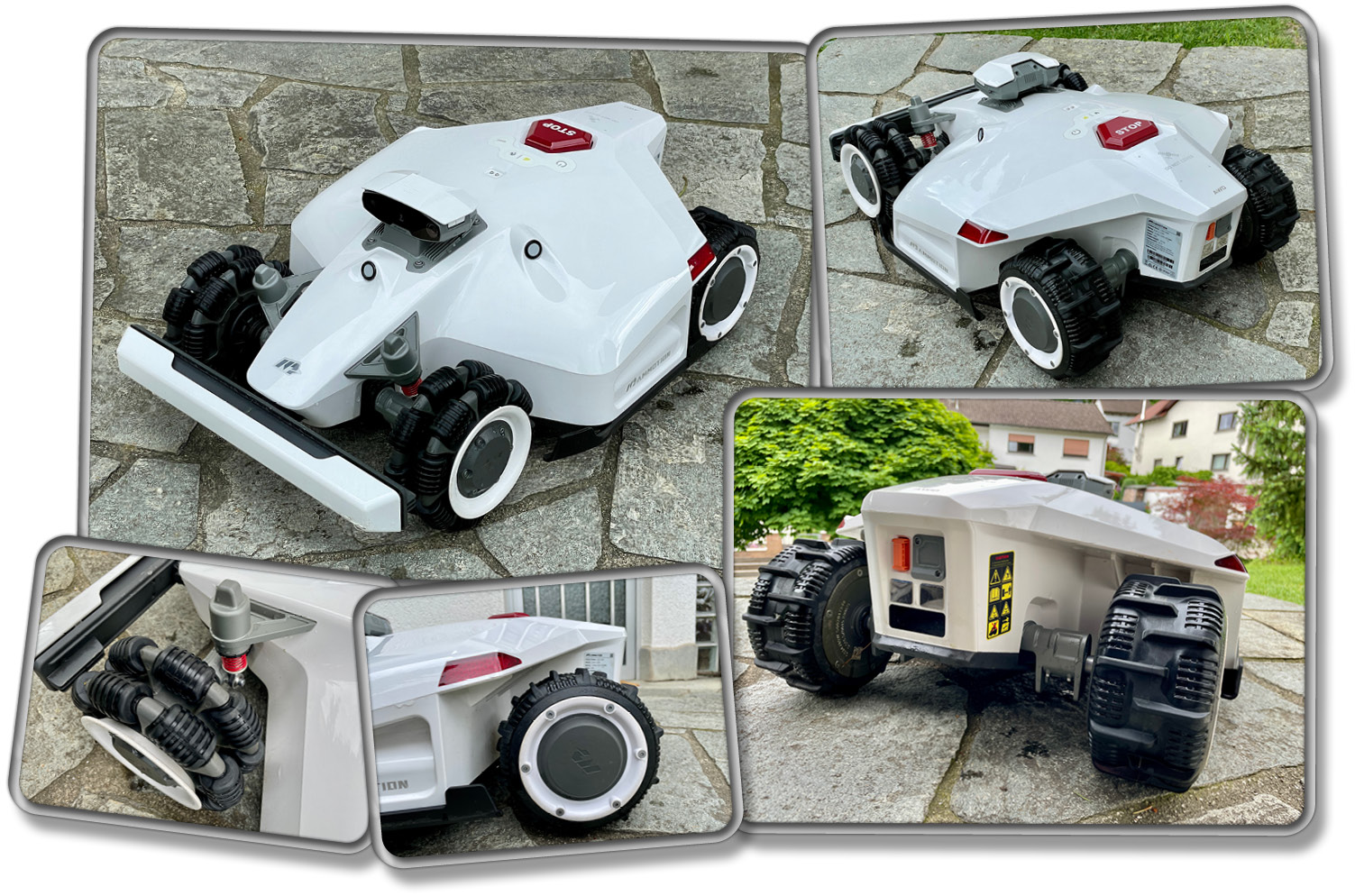 So sieht der Mammotion LUBA 2 AWD 5000 aus