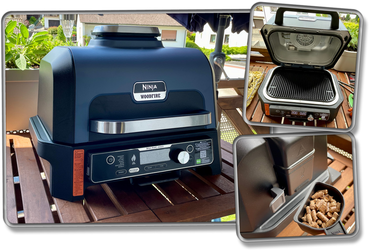 So sieht der Ninja Woodfire Pro Connect XL aus