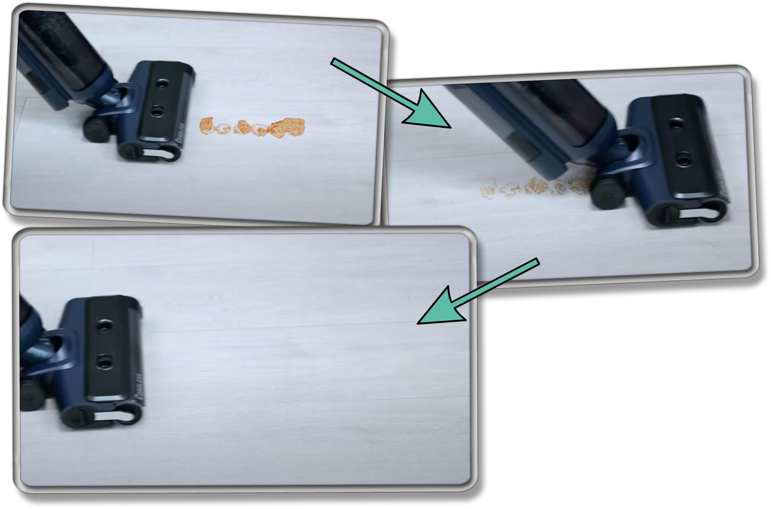 Thomas Aqua FloorCleaner Plus - Getrocknetes Ketchup TEST