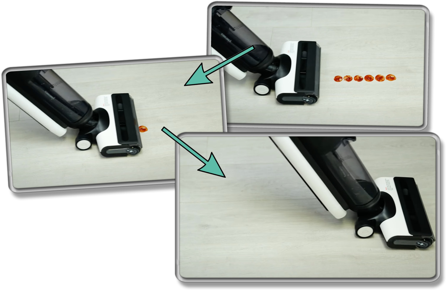 Tineco Floor One S6 - Flüssige Verschmutzung