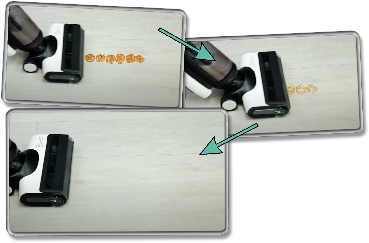 Tineco Floor One S6 - Getrocknetes Ketchup
