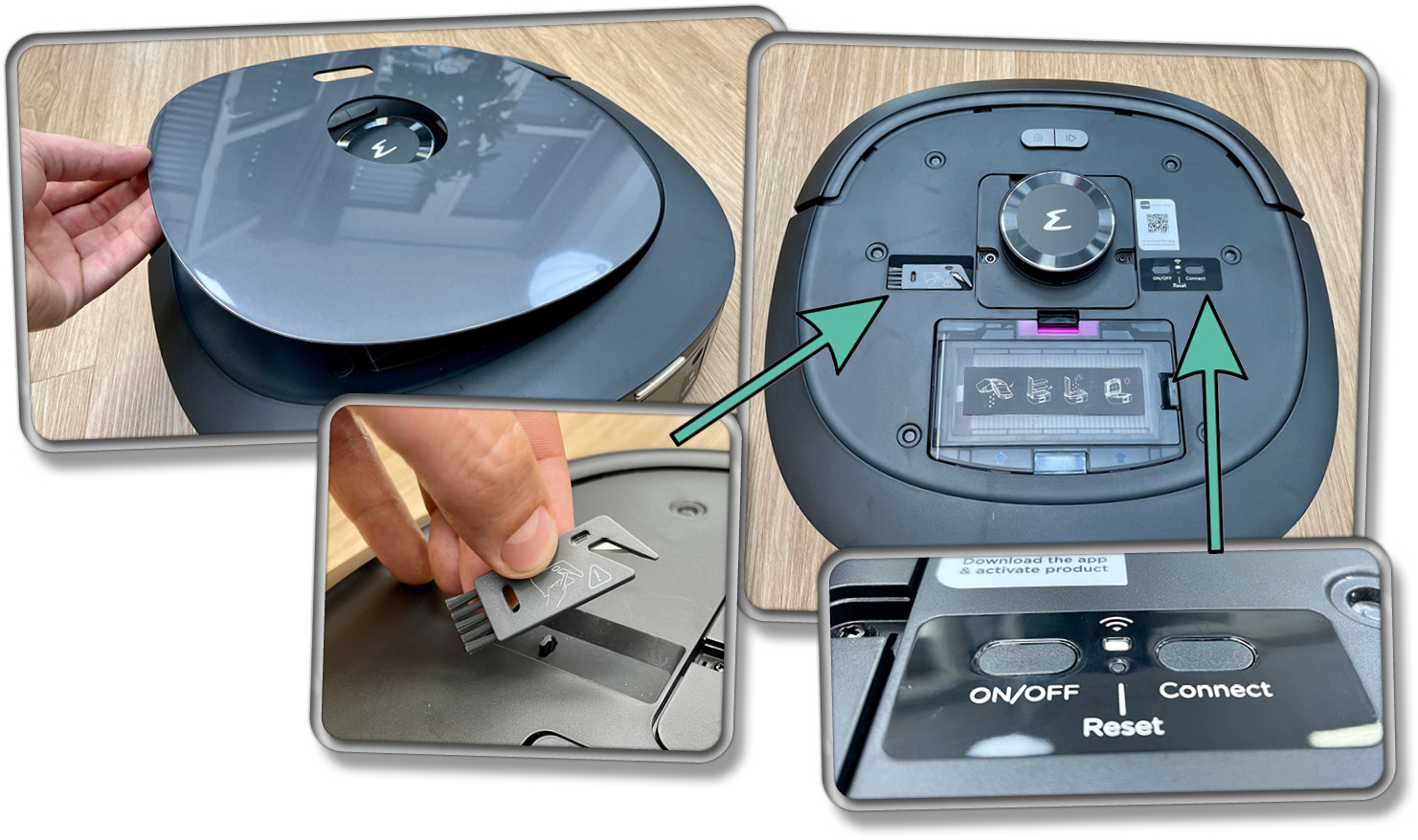 Unter der Haube des Eureka J20 befinden sich weitere spannende Dinge