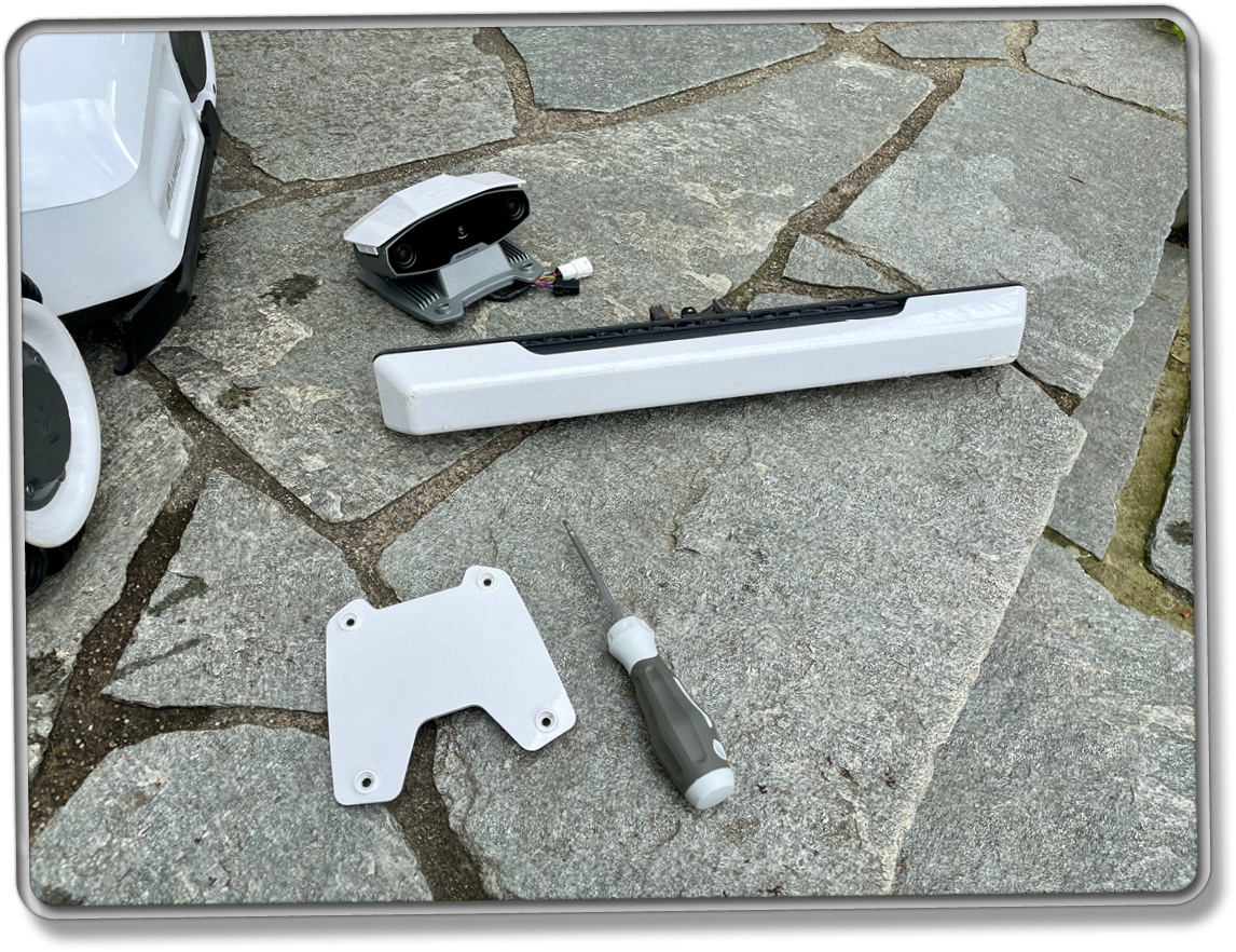 Vor dem ersten Betrieb, muss der Mammotion LUBA 2 AWD 5000 zusammengebaut werden!