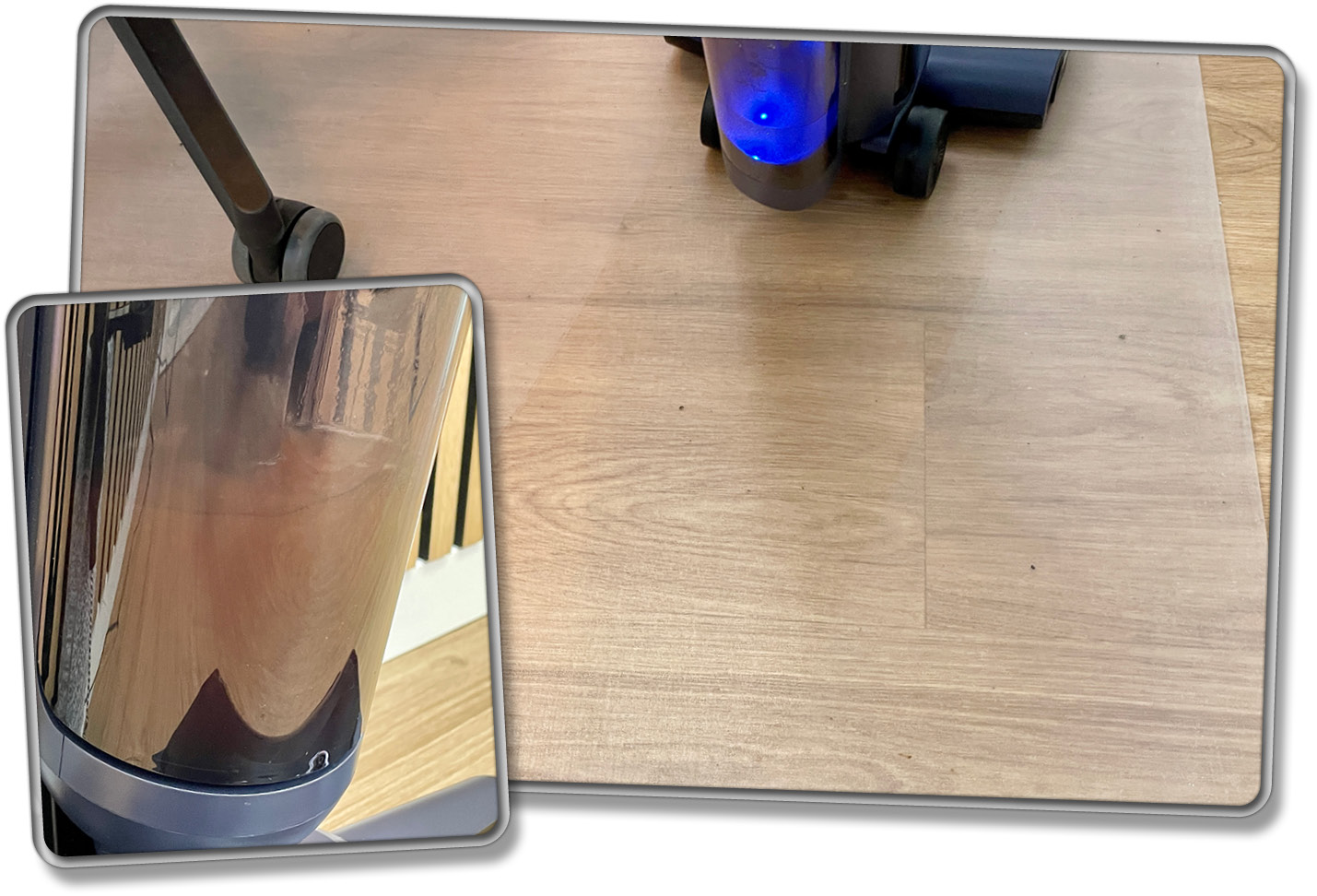 Wir haben uns die Reinigungsleistung des Thomas Aqua FloorCleaner Plus angeschaut