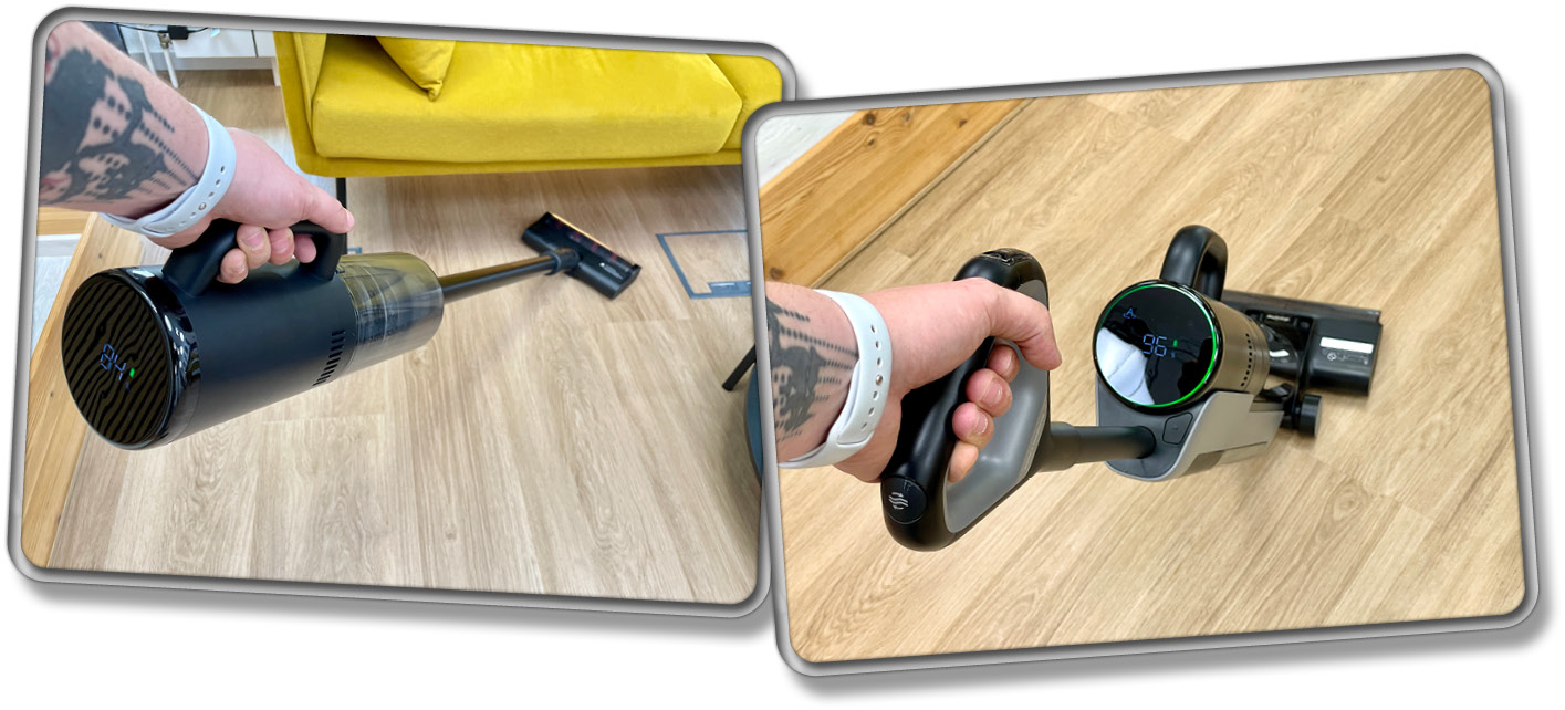 Wir schauen uns den Umgang mit dem Dreame H12 Dual an