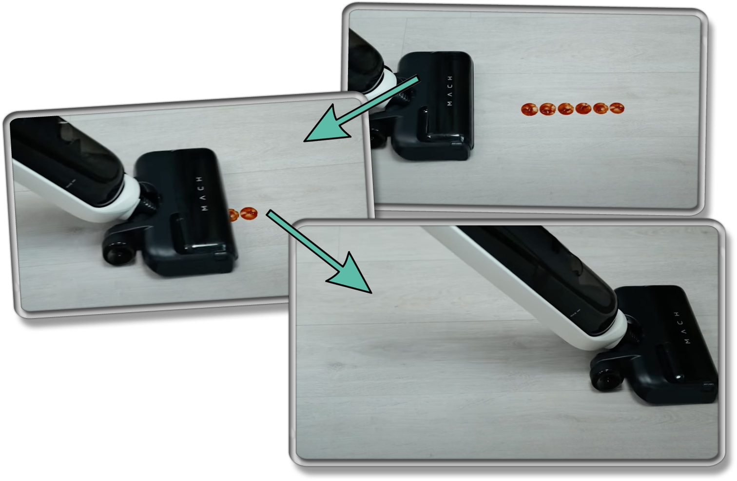 eufy MACH V1 - Flüssige Verschmutzung